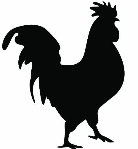 Rooster Craft, Hirsch Silhouette, Rooster Silhouette, Rooster Kitchen Decor, Rooster Kitchen, Rooster Decor, Diy Kitchen Decor, Chickens And Roosters, Chicken House