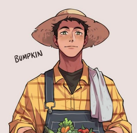 Drawing Short Hair Guys, Mexican Male Character Art, Farmer Anime Character, Farmer Pose Reference Drawing, Farmer Drawing Reference, Farmer Character Design Male, Character Design Male Glasses, Anime Farmer Guy, Sunhat Drawing Reference