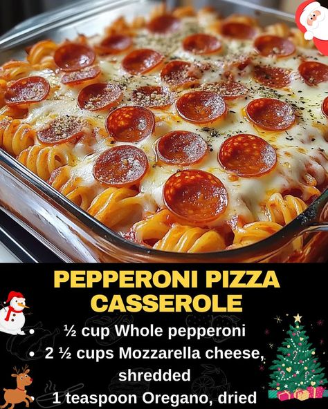 Pepperoni Pizza Casserole Supper Casseroles, Pepperoni Pizza Casserole Recipe, Pepperoni Pizza Casserole, Pizza Casserole Recipe, Pizza Pasta Casserole, Baked Meatloaf, Pepperoni Recipes, Mexican Casserole Recipe, Easy Peasy Recipes