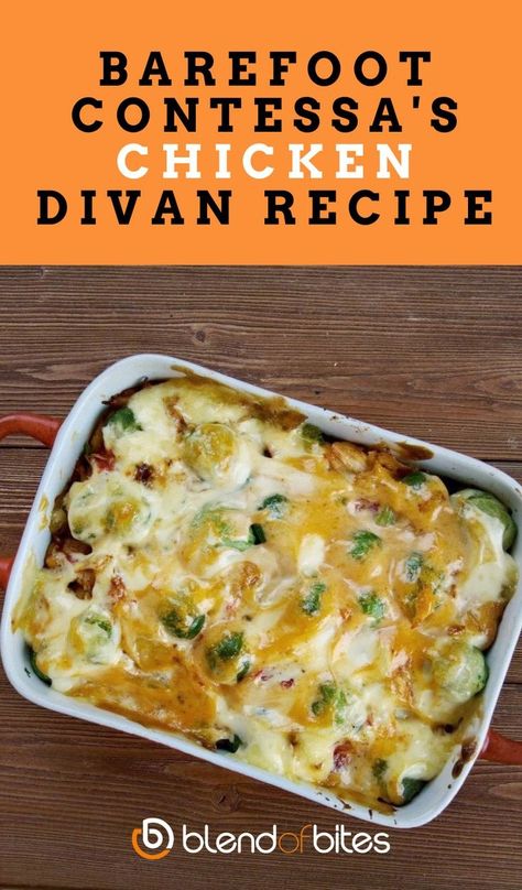 Chicken Divan Recipe Paula Deen, Chicken Divan Keto, Broccoli Chicken Divan Recipe, Chicken Au Gratin Casserole, Chicken Divan No Canned Soup, Chicken Divan Without Canned Soup, Chicken Divan Paula Deen, Healthy Chicken Divan Recipe, Pepper Dishes Recipes