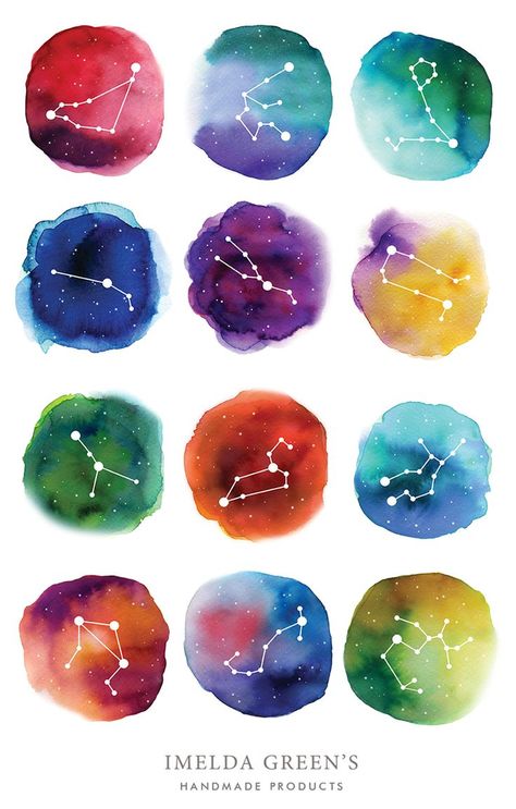 Learn how to paint flowy watercolor textures, then paint your own zodiac sign. This is a beginner watercolor tutorial. Let Go Of Perfectionism, Beginner Watercolor, Watercolor Wave, Watercolor Textures, Mountain Drawing, Watercolor Tutorial, Zodiac Designs, Astrological Signs, Astrology Art