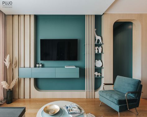 Modern Tv Unit Designs, Children Bed, Aesthetic Interior Design, Tv Unit Furniture Design, Tv Unit Decor, Modern Tv Wall Units, Tv Unit Interior Design, Tv Cabinet Design, Interior Design Per La Casa