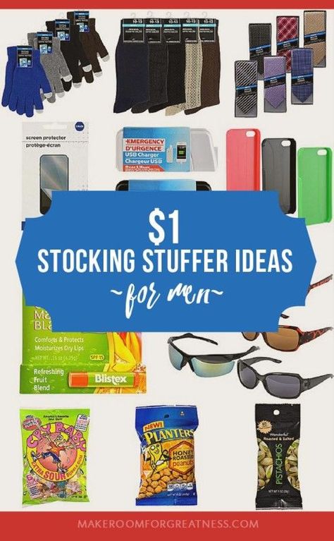 $1 stocking stuffer ideas for men - simple Christmas gifts that don't break the budget, a frugal Christmas Simple Christmas Gifts, Christmas Socks Exchange, Stocking Stuffer Ideas For Men, Diy Christmas Gifts For Men, Boyfriend Stocking Stuffers, Star Wars Origami, Cheap Stocking Stuffers, Stocking Stuffers For Adults, Frugal Christmas