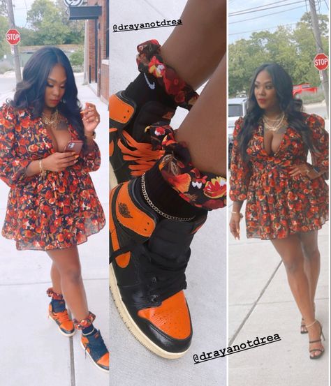 Dress And Sneakers Outfit Birthday, Sneaker Ball Captions, Jordan 1 And Dress Outfit, Formal Dress With Jordan Shoes, Jordans And Dress, Masquerade Sneaker Ball Attire, Dress With Jordans Outfit, Sneaker Ball Attire Women, Sneakerball Dress