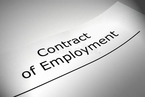 Contract of employment. Close up of Contract of Employment title page , #Sponsored, #Close, #employment, #Contract, #page, #title #ad Employment Contract, Entering School, Medical Leave, Contract Law, Family Law Attorney, Family Emergency, Employment Law, Labor Law, Independent Contractor