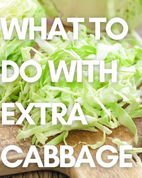 What to do with Extra Cabbage ~ https://steamykitchen.com Different Ways To Make Cabbage, Half Cabbage Recipe, What To Do With Extra Cabbage, What To Make With A Head Of Cabbage, What Can You Make With Cabbage, Cabbage Recipe Freezer, Recipes With Chopped Cabbage, Ideas For Cabbage, What To Do With Shredded Cabbage