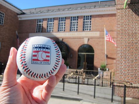 North American sports halls of fame Louisville Slugger Museum, Larry Walker, Cooperstown Ny, Bobby Hull, Roger Clemens, Baseball Hall Of Fame, Summer Vacation Destinations, Usa Hockey, Hank Aaron