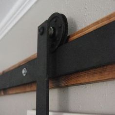 Diy Barn Door Track, Cheap Barn Doors, Interior Barn Door Hardware, Indoor Barn Doors, Barn Door In House, Diy Barn Door Hardware, Inside Barn Doors, Diy Barn, Barn Style Doors