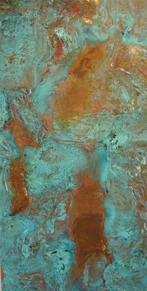 Verdigris Aesthetic, Copper Oxidation, Copper Verdigris, Panelled Walls, Oxidised Copper, Cement Floors, Patina Green, Patina Copper, Patina Color