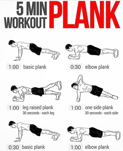 Planks 5 Min Plank Workout, 5 Min Plank, Five Minute Plank, 5 Minutes Workout, 5 Minute Plank, Neila Rey Workout, 5 Min Workout, Neila Rey, Core Strengthening Exercises