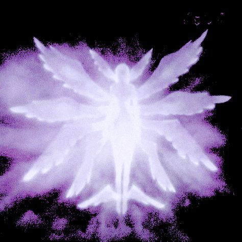 Purple Angel Aesthetic, Entity Aesthetic, White And Purple Aesthetic, Purple Space Aesthetic, Virtual Angel, Purple Angel, Good Leadership Skills, Lavender Aesthetic, Spiritual Artwork