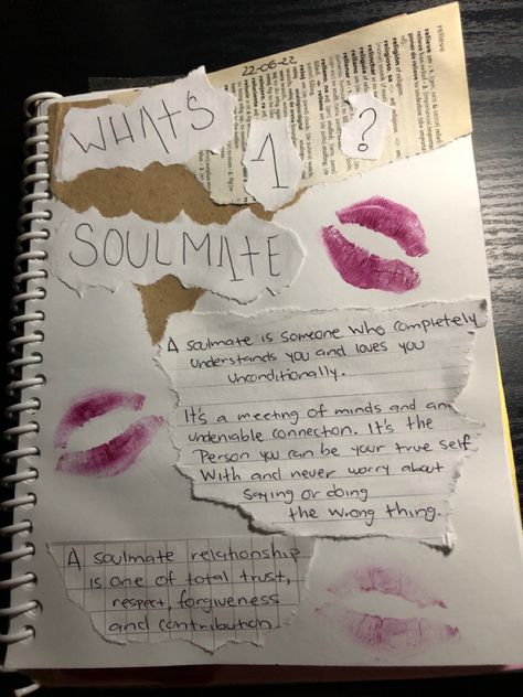 #journalpage #whatsasoulmate #coquetteaesthetic #dollyaesthetic #pinterestpage #minepost Journaling Love For Boyfriend, Soulmates Journal Page, Cute Love Journal, What Is Love Journal Page, Cute Couple Book Ideas, Journal Idea For Boyfriend, Scrapbook For Relationship, Diary For Bf Ideas, Journal Gift For Boyfriend