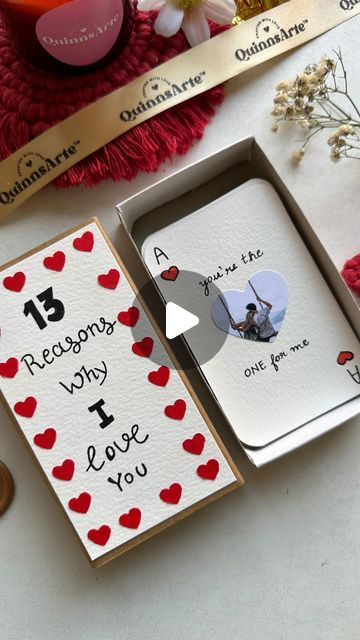 Drawing Date Ideas, Valentines Gift Card Ideas For Him, Valentine’s Day Craft Ideas For Boyfriend, Handmade Bday Gifts, Quinns Arte, Mini Presents Ideas, Love Notes Ideas, Cute Couple Gifts Diy, Cards To Make For Your Boyfriend