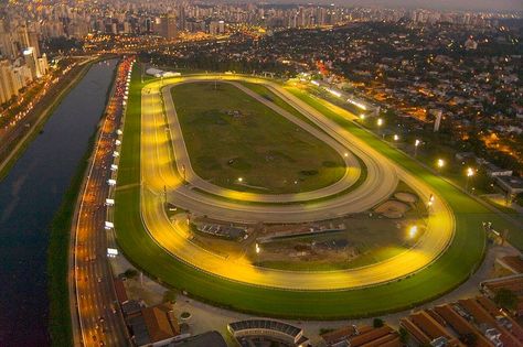 Jockey Club, Sao Paulo Jockey Club, Airplane View, Sao Paulo