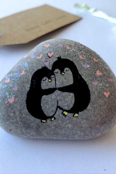 Cute penguins hug - sentimental gifts for mothers day
You have found really perfect special mothers day presents! Hand-painted hug penguin gifts - small gift for nanny, unique gift to my boyfriends mom, worry stone for kids, new parents gift...
She could keep this cute stone on the desk table, on a shelf or in her pocket and feel your hugs and love whenever needed. Hug Day Gift Ideas, Penguin Gift Ideas, Penguin Holding Hands, Penguin Stone Art, Gifts For Penguin Lovers, To My Boyfriends Mom, Mother’s Day Thumbprint Magnet, Penguin Gifts, Penguin Heart