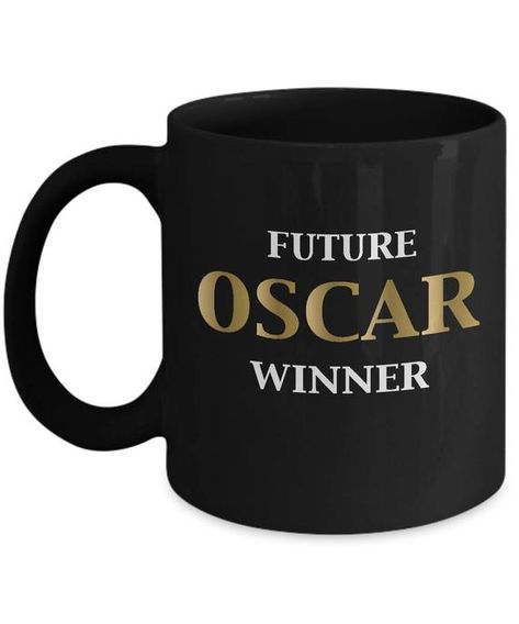 FUTURE OSCAR WINNER Mug - Gifts for Actors, Hollywood Mug, Hollywood Gifts, Film Gifts, Actor Christ Actors Hollywood, Actor Gifts, Filmmaking Inspiration, Film Gift, My Future Job, Career Vision Board, Movie Scripts, Popular Gifts, Indie Movies