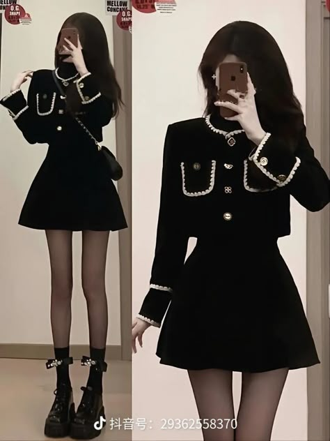 Fancy Korean Outfits, Award Show Outfits, Korean Casual Outfits, Tokyo Revenger, Korean Fashion Dress, Korean Girl Fashion, Kpop Fashion Outfits, Really Cute Outfits, Fancy Outfits