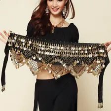 belly dance skirt | eBay, $9 Arab Dance, Skirts Wrap, Belly Dance Belt, Belly Dance Skirt, Dance Belt, Dancer Costume, Hip Scarf, Belly Dance Outfit, Plus Size Belts