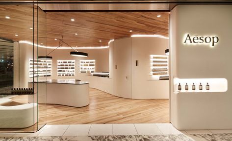 Retail lighting | PSLAB #Australia #Climaticdesign #PSLAB Aesop Shop, Aesop Store, Shoe Store Design, Retail Lighting, Pharmacy Design, Clinic Design, Retail Store Design, Shop Front Design, Retail Interior