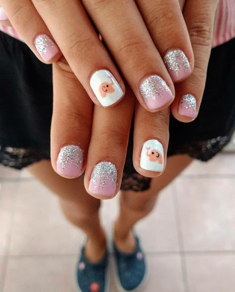 #elephant #nails Elephant Nail Designs, Elephant Nail Art, Elephant Nails, Special Nails, Pink Elephant, I Feel Pretty, Cute Elephant, Feel Pretty, Baby Elephant