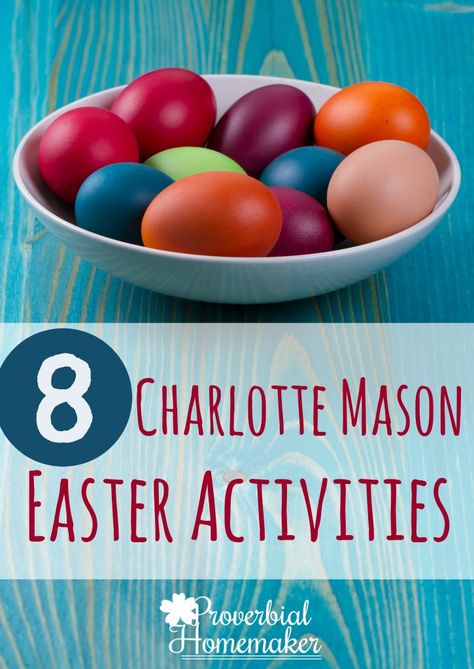 Explore the meaning of the cross and resurrection with these fun Charlotte Mason Easter activities! #proverbialhomemaker #easter #charolttemason #easteractivies #easterfun #charlottemasoneducation Easter Homeschool, Homeschool Holidays, Charlotte Mason Homeschool, Easter Activities For Kids, Resurrection Sunday, Homeschool Inspiration, Easter Traditions, Charlotte Mason, Homeschool Activities