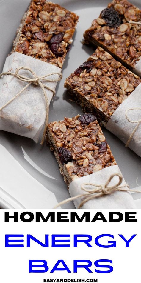 Homemade Energy Bars Healthy, Sugar Free Protein Bars, Healthy Energy Snacks, Homemade Breakfast Bars, Oatmeal Breakfast Bars Healthy, Homemade Energy Bars, Energy Bars Healthy, Oatmeal Bars Healthy, Energy Bars Homemade