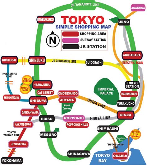 Tokyo Travel Map, Tokyo Shops, Japan Tips, Japan Honeymoon, Travel Tokyo, Tokyo Map, Tokyo Guide, Japan Travel Destinations, Japan Tourism