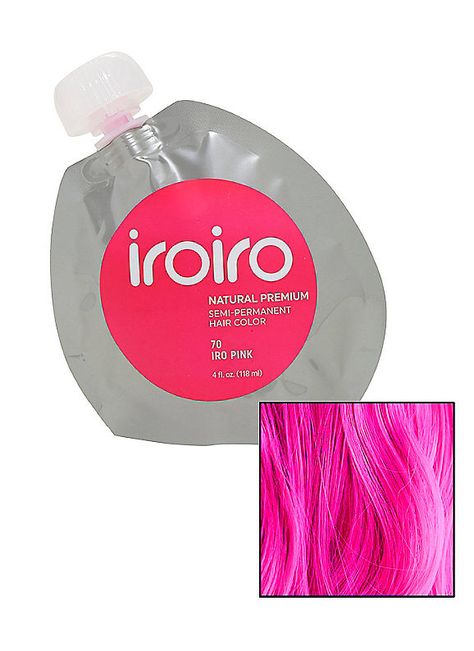 Hot Topic : Iroiro Pink Hair Dye Neon Pink Hair Short, Adore Pink Hair Color, Adore Pink Petal Hair Dye, Neon Pink Hair Aesthetic, Iroiro Neon Pink Hair, Pink Hair Dye, Semi Permanent Hair Color, Editorial Hair, Pink Hair