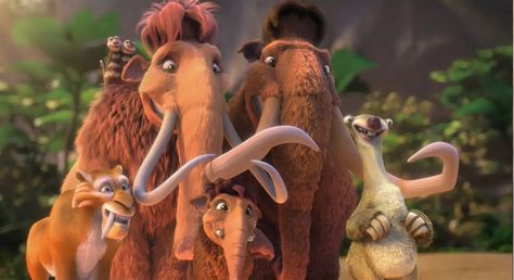 Ice Age Village, Ice Age Sid, Ice Age Collision Course, Ice Age Movies, Blue Sky Studios, Dinosaur Wallpaper, Wallpaper Disney, Film Disney, Queen Latifah