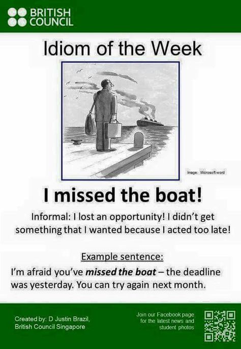 In Turkish, we say " I missed the train!" :) Turkish Idioms, English Vinglish, Phrasal Verb, English Collocations, Missed Opportunities, Advanced English Vocabulary, Idiomatic Expressions, English Phrases Idioms, Life Jackets