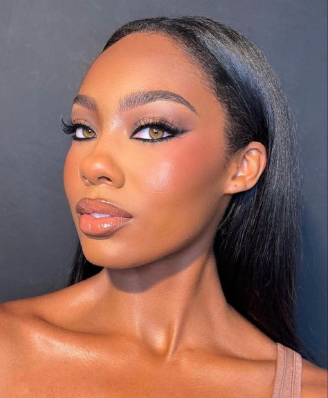 Bombshell Makeup, Sultry Makeup, Show Makeup, Makeup For Black Skin, Brown Skin Makeup, Glam Makeup Look, Cute Makeup Looks, Bridal Makeup Looks, Glamour Makeup