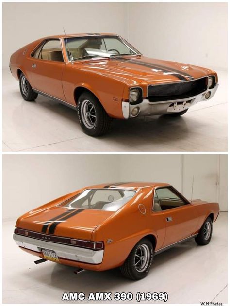 #AMC AMX 390(1969) Classic Cars Chevy, Amc Javelin, American Motors Corporation, Vintage Muscle Cars, Vintage Muscle, Mopar Muscle, American Motors, Cars Movie, American Cars