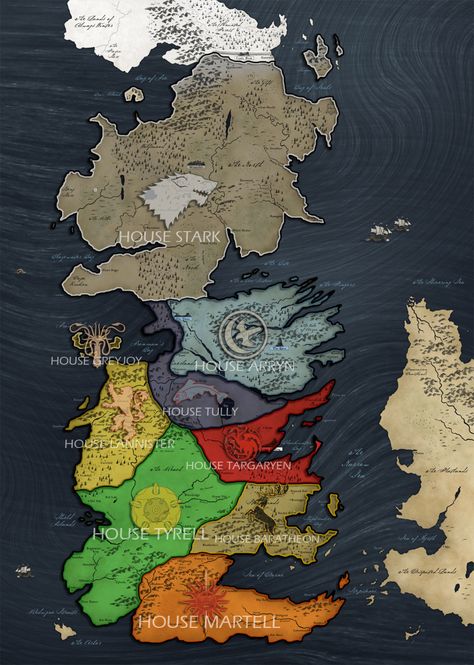 Westeros map Game Of Thrones Westeros, Game Of Thrones Map, Westeros Map, Got Map, Game Of Thrones Party, Game Of Thrones Poster, Middle Earth Map, Game Of Thrones 3, Game Of Thrones Artwork