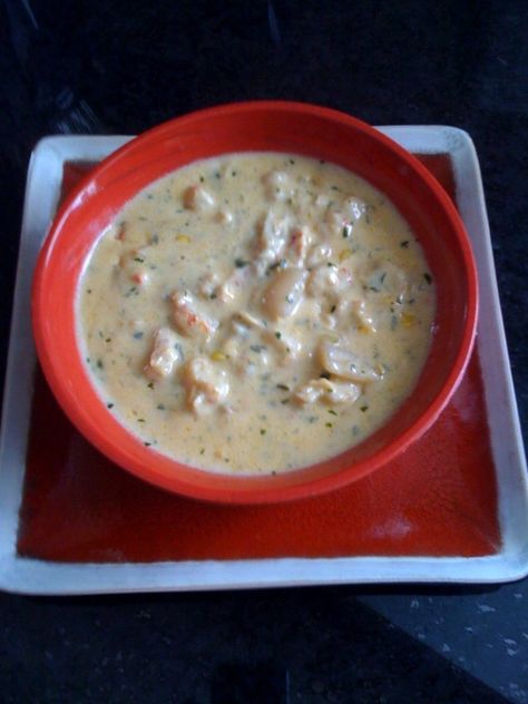 Crawfish Soup | BigOven Crawfish Soup, Cajun Cooking Recipes, Crawfish Dishes, Fresh Clams, Crawfish Recipes, New England Clam Chowder, Salt Seasoning, Sea Food Salad Recipes, Cream Of Potato Soup