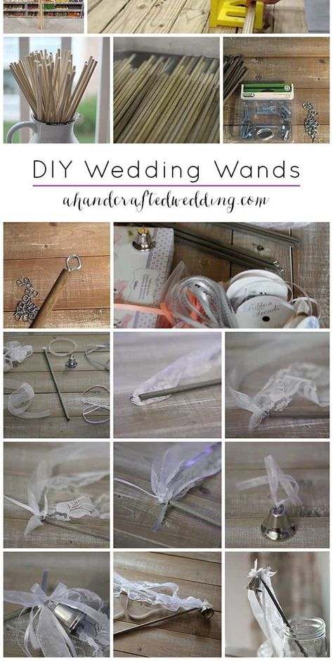 Check out this tutorial on how to make DIY wedding wands, a perfect alternative to rice for your ceremony or reception exit! MountainModernLife.com Wands Diy, Wedding Streamers, Wedding Ribbon Wands, Wedding Wands, Ribbon Wands, Boda Diy, Wedding Send Off, Diy Wand, Wedding Exits