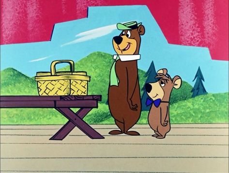 The Yogy Bear Show: "Booby trapped Bear". E2. Yoghi (Yogi, in originale ) e Bubu (Boo Boo) debuttarono nell Tv dei ragazzi nel marzo 1963 Yogi And Boo Boo, Hanna Barbera Cartoons, School Cartoon, Yogi Bear, Trending Images, Hanna Barbera, Warner Brothers, Vintage Cartoon, Popular Pins