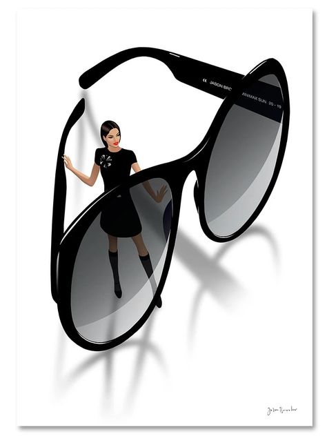 Jason Brooks Store — Minimax Series 2019: Giant Sunglasses Giant Sunglasses, Jason Brooks, Sign Printing, Limited Edition Prints, Rayban Wayfarer, Square Sunglass, Limited Edition, Sunglasses, Art