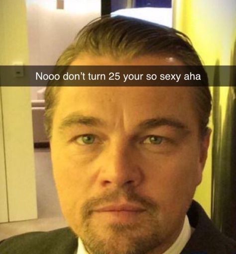 elizabeth on Twitter: "just realized no one sent me my own meme on my 25th birthday… UR DONE… " Leonardo Dicaprio