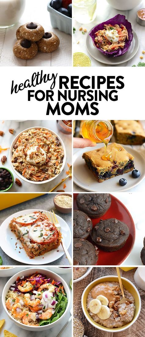 Taking care of yourself as a new mom is one of the best things you can do for you and your new baby.  These Healthy Recipes for Nursing Moms will support lactation and make meal time easy for new moms and their families! Baby Tips For New Moms, Nursing Foods, Breastfeeding Snacks, Tips For New Moms, Breastfeeding Foods, Lactation Recipes, Breastfeeding Diet, Taking Care Of Yourself, Power Foods