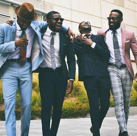 Black Men Vision Board, Black Brotherhood, Summer Chique, Black Men Suits, Black Success, Black Kings, Black Suit Men, Grad Photoshoot, Black Men Fashion Swag