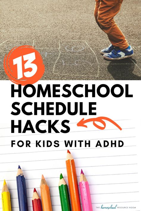 Planning a homeschool ADHD schedule isn't easy. But there are a few tricks to making it fun, manageable, and actually educational. Homeschool Multiple Kids, Homeschool Daily Schedule, Project Tracker, Dyslexic Students, Fitness Tracker Printable, Printable Workout, 2 Template, Math Blocks, Kids Schedule