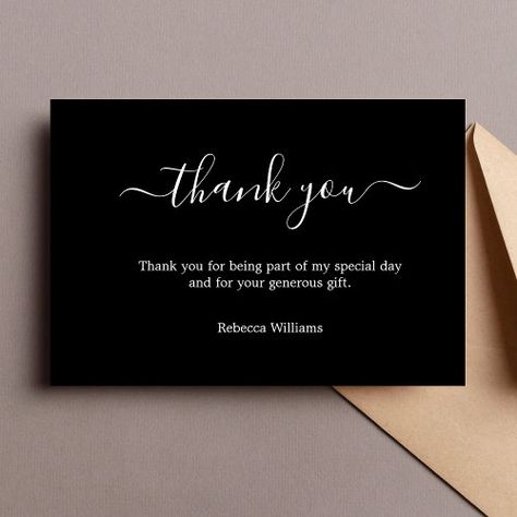 3 5 X5 Thank You Birthday Thank You Note Card #zazzle #weddinginvitations #birthdayinvitations #babyshowerinvitations #zazzleinvitations #monogram #businesscards #graduation #homedecor Birthday Thank You Notes, Thank You Letter, Thank You Note Cards, Graduation Cards, Birthday Thank You, Grad Party, Graduation Invitations, Grad Parties, Note Card