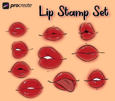 FamilyCustomPortrait - Etsy Different Lip Shapes Drawing, Cartoon Lips Reference, Drawing Lips Reference, How To Draw Cartoon Lips, Draw Cartoon Bodies, Woman Lips Drawing, Side Lips Drawing, Lips Drawing Cartoon, Lip Reference Drawing