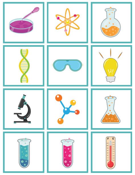 Printables Preschool, Preschool Science, Preschool Printables, Science Lab, Matching Games, Preschool Activities, Free Printable, Free Printables, Preschool