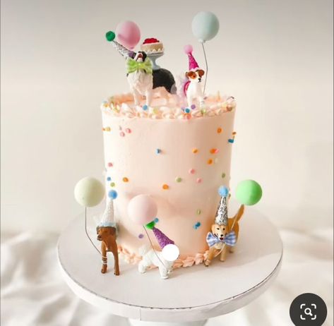 Dog Theme Birthday Cake, Puppy Themed Birthday Cake, Dog Party Cake, Dog Themed Birthday Cake, Dog Themed Cake, Puppy Dog Cakes, Puppy Birthday Cakes, Party Animal Cake, Paw Party