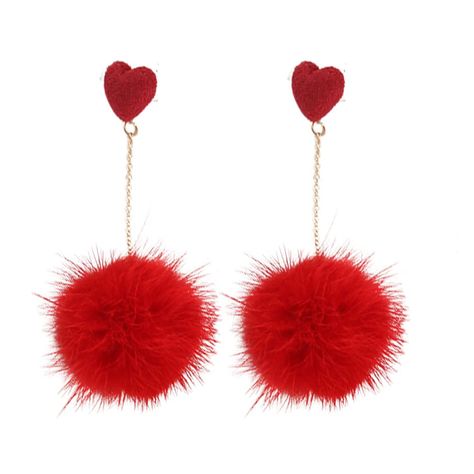 PRICES MAY VARY. Pom Earrings:Cute fur pom pom earrings for women long chain tassel faux fur fluffy drop earrings fashion pom ball dangle earrings winter jewelry gifts. Main Material:Alloy Product Dimension:As shown in the picture. Best Gift:Perfect gift is simple, unique, beautiful, Absolutely a great gift to express your love for your mother, girlfriend, fiancee, wife, valentine, family or just a friend,etc. Great gifts on Mother 's Day , Wedding , Anniversary Day ,Valentine's Day or Christmas Heart Pom Pom, Pom Earrings, Pom Pom Earrings, Winter Jewelry, Heart Stud Earrings, Tassel Jewelry, Earrings Long, Heart Studs, Party Jewelry