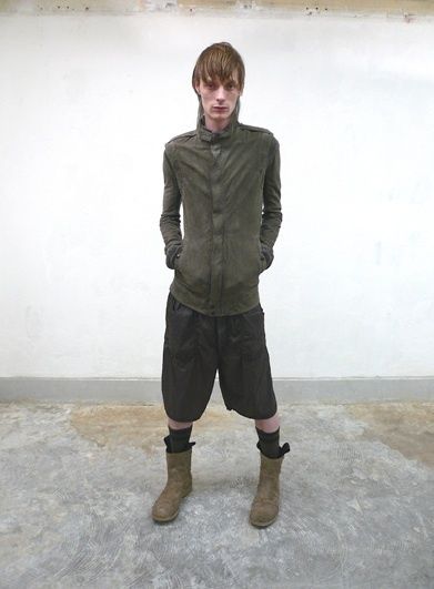 Rick Owens SS08 Creatch Leather Jacket Rick Owens Runway, Rick Owens Outfit, Dope Fits, Lou Reed, Model Inspo, Brown Outfit, Fashion Inspiration Design, Cow Hide, Fashion Killa