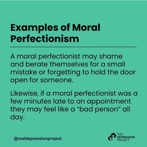 Moral perfectionism involves setting unrealistically high ethical standards, leading to persistent self-criticism and dissatisfaction when these standards aren’t met. To overcome it, start by setting realistic goals, aiming for progress rather than perfection. Practice self-compassion by accepting mistakes as part of personal growth. Reflect on your core values, focusing on what truly matters instead of chasing unattainable ideals. Finally, recognize when the pursuit of perfection becomes cou... Moral Perfectionism, Realistic Goals, Bad Person, Perfectionism, Self Compassion, Core Values, Personal Growth, Psychology, Hold On