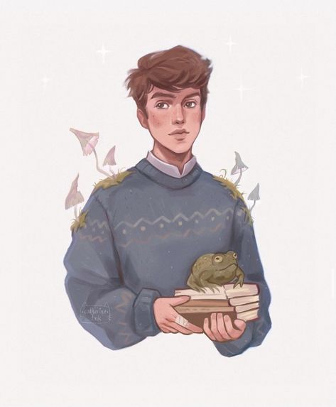 Neville Longbottom Drawing, Neville Longbottom Fan Art, Neville Longbottom Aesthetic, Harry Potter Illustrations, Neville Longbottom, Harry Potter Marauders, Harry Potter Wallpaper, Dungeons And Dragons Characters, Harry Potter Fan Art