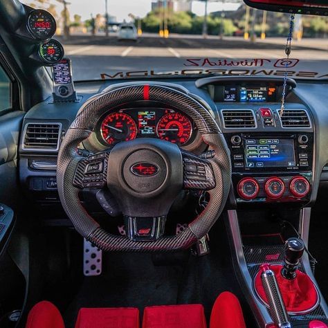 Subie Interior Goals 😍 👉Tap the pic to see some of our backpacks & accessories! 🔥NEW LOWERED PRICE ON BACKPACKS🔥 - ✔️Follow u Wrx Mods, Corsa Wind, Backpacks Accessories, Motorcross Bike, Car Interior Design, Subaru Cars, Subaru Impreza Wrx, Tuner Cars, Pretty Cars